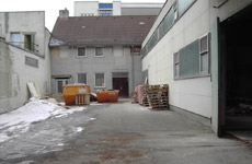 Schulgebäude vor dem Umbau